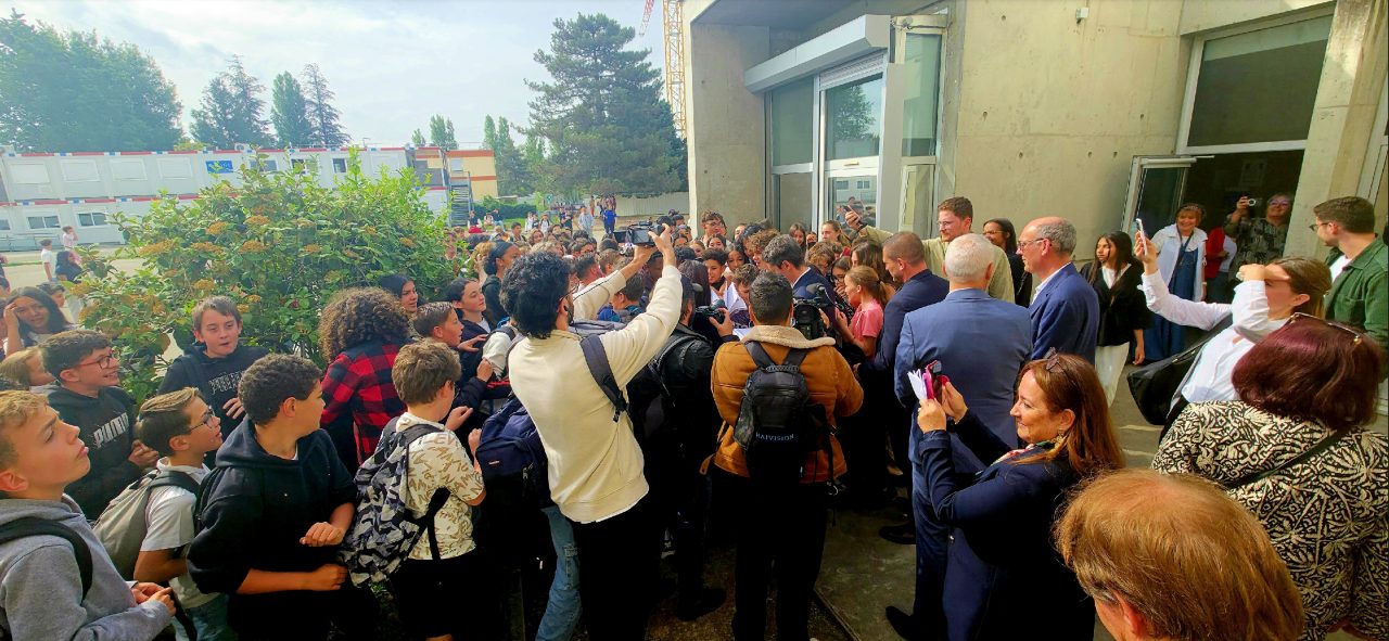 Bain de foule